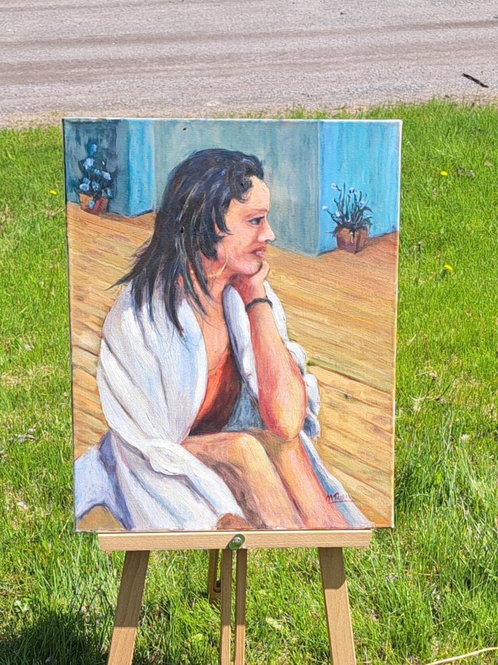 Maurice Tessier Portrait Solitude 2